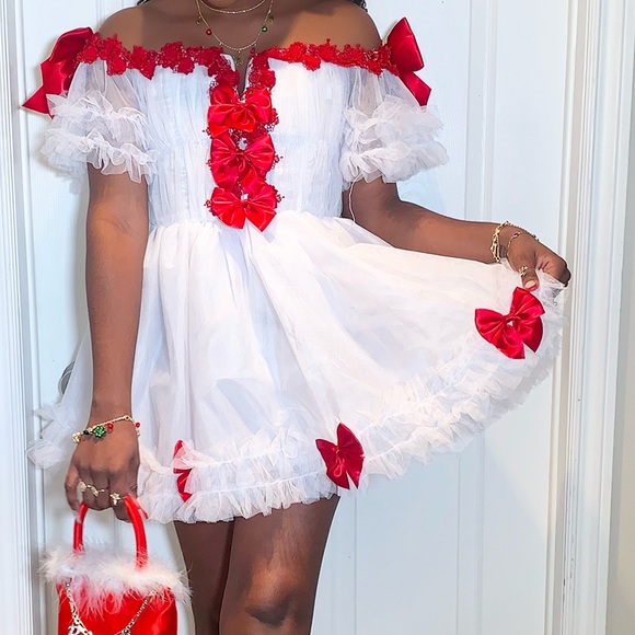 DollsKill WINTER ROSE MINI DRESS - Picture 2 of 6